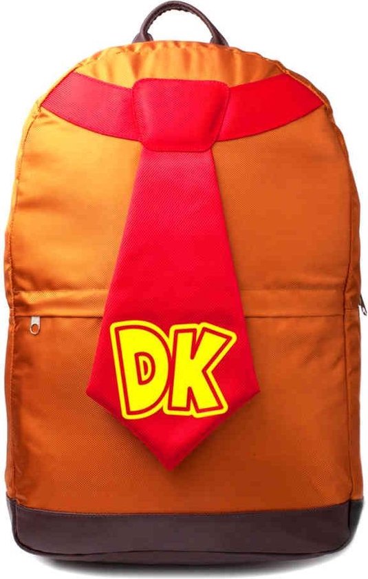 Nintendo Rugzak Donkey Kong Tie 21 Liter Polyester/rood - Bruin