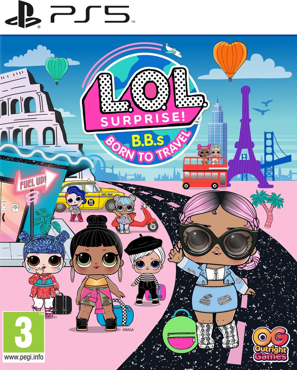 Outright Games L.O.L. Surprise! B.B.s Born to Travel