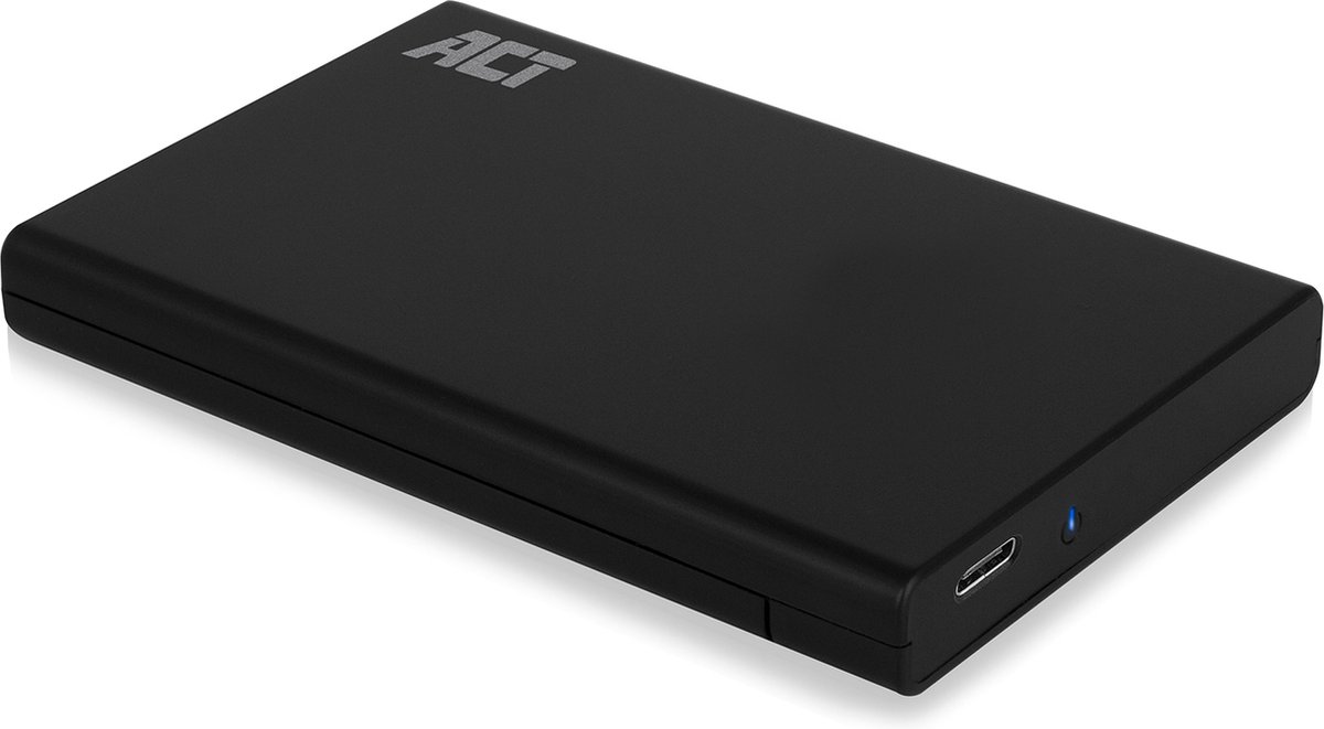 ACT behuizing voor opslagstations 2.5'' HDD-/SSD - - Zwart