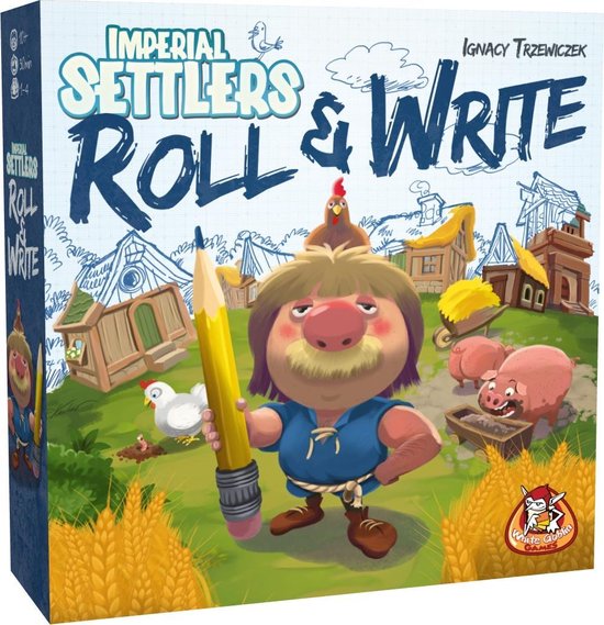 White Goblin Games Imperial Settlers: Roll & Write