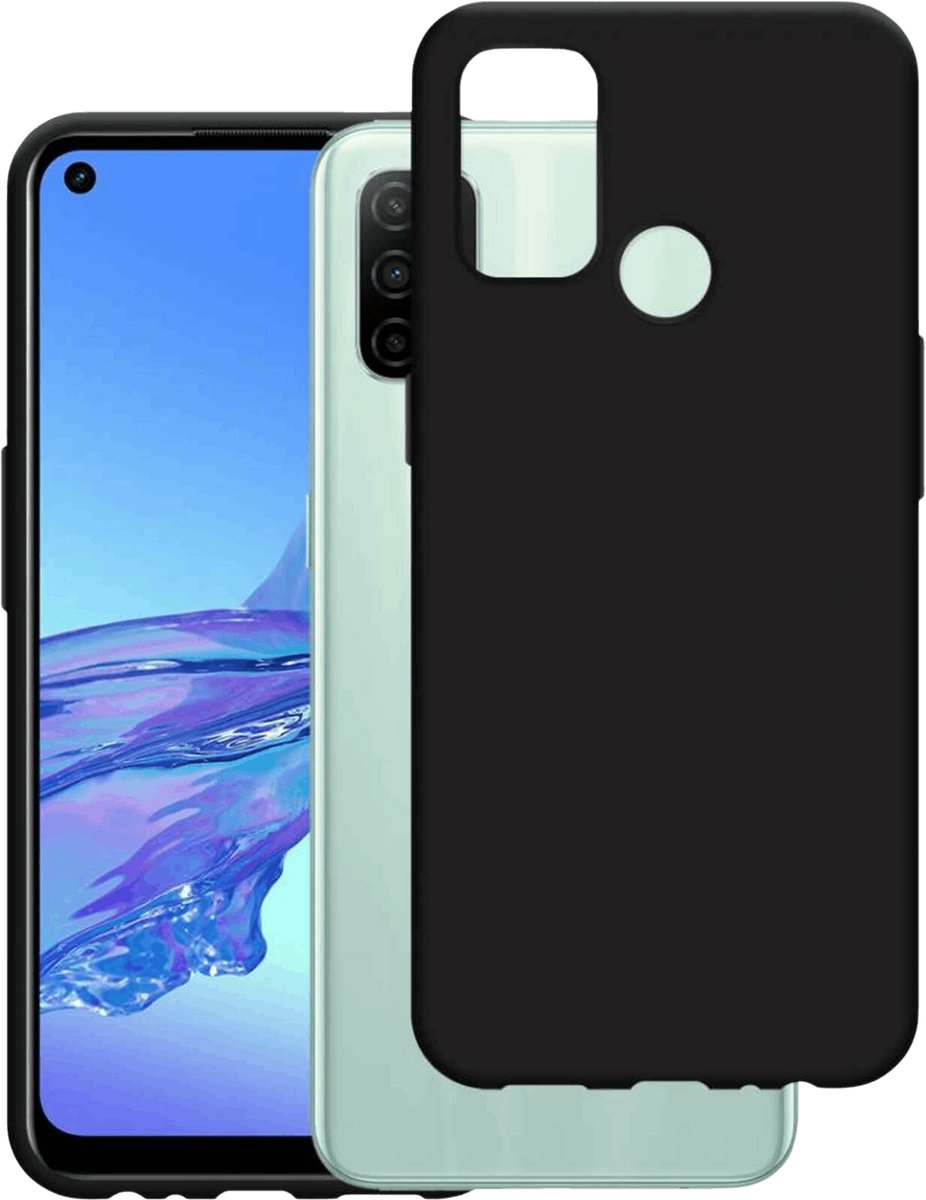 Just in case Soft OPPO A77 Back Cover - Zwart