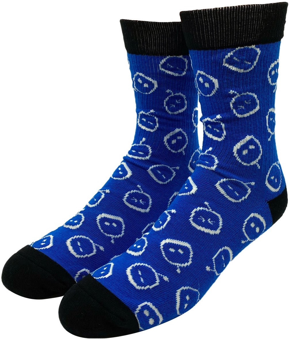 J!NX Astro's Playroom - Bot Toss Crew Socks