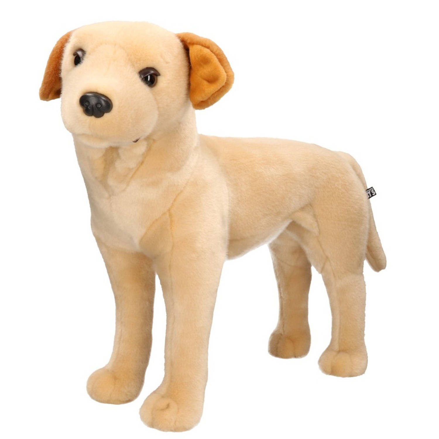 Grote Pluche Blonde Labrador Hond Knuffel 53 Cm - Honden Huisdieren Knuffels - Speelgoed Voor Kinderen