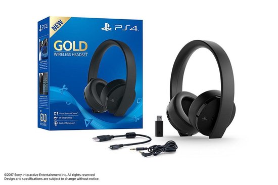 Sony PlayStation 4: Gold Edition - Draadloze Headset