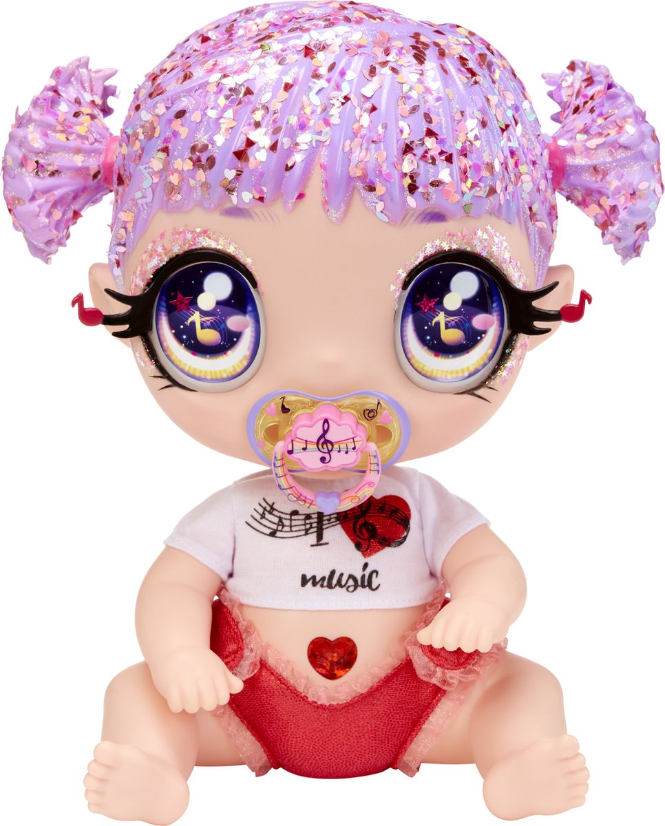 MGA Glitter Babyz Doll S 2 Melody Highnote (Music)