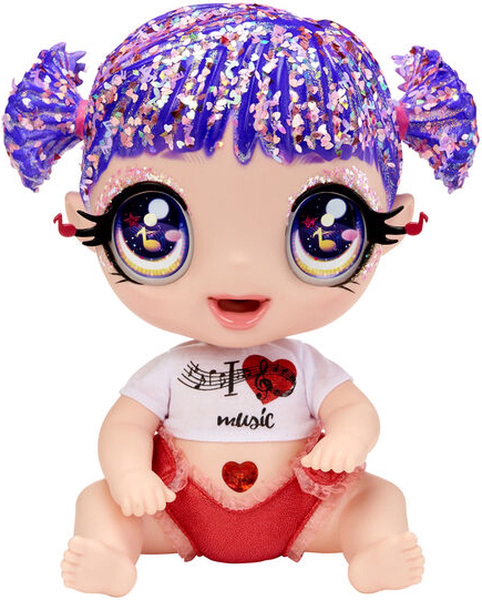 MGA Glitter Babyz Doll S 2 Melody Highnote (Music)