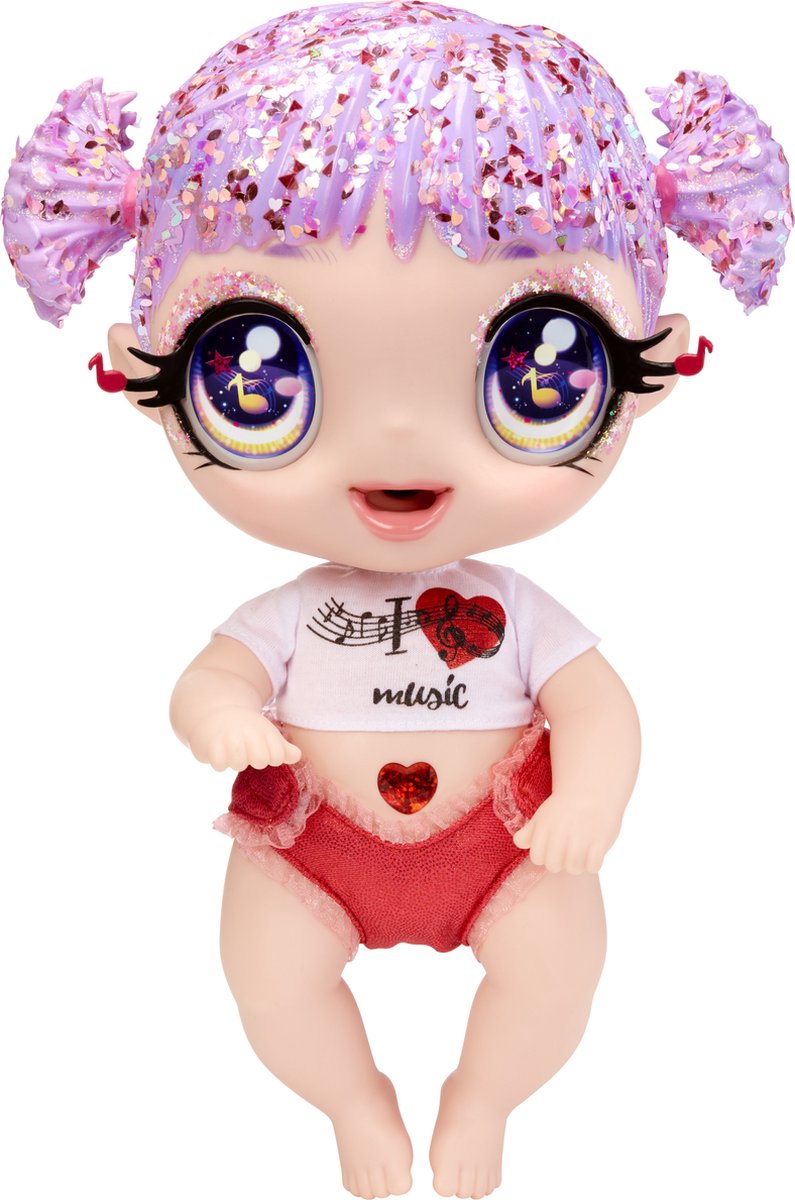 MGA Glitter Babyz Doll S 2 Melody Highnote (Music)