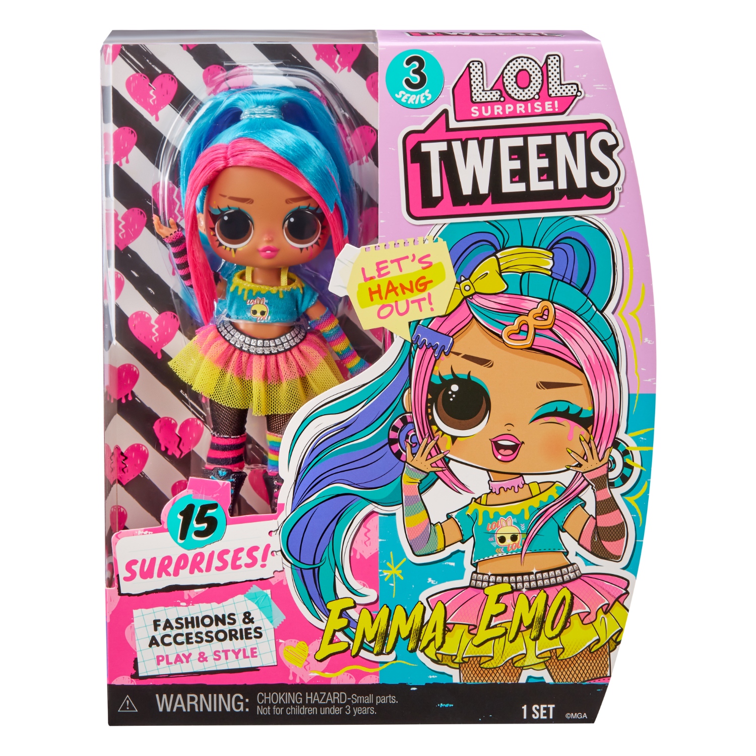 MGA L.O.L. Surprise! Tweens S3 Doll Emma Emo