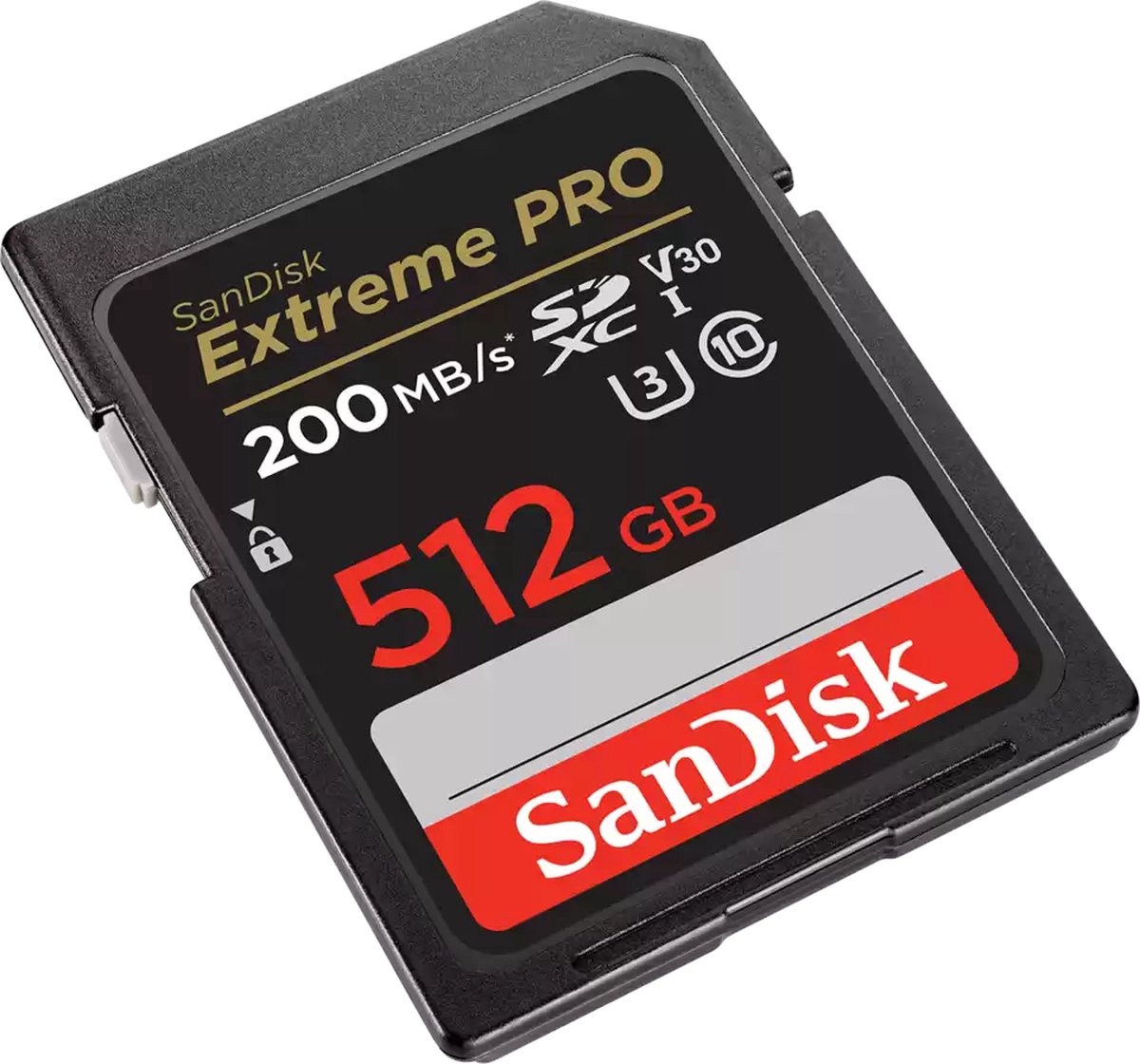 Sandisk SDXC Extreme Pro 512GB 200mb/s