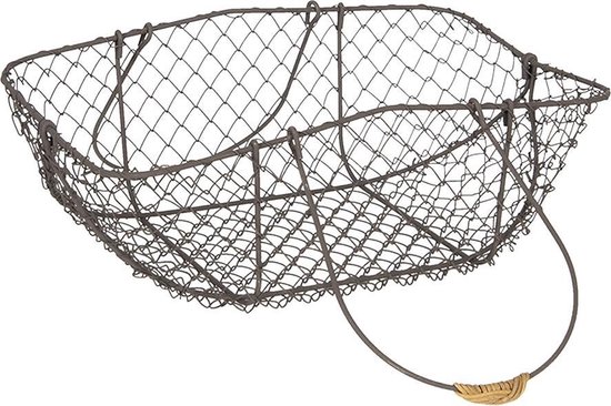 Clayre & Eef Manden (Set Van 4) ( Set 4 ) 38*28*15*36 / 34*23*32 / 31*20*27 / 27*17*24 Cm 6y3775 - Bruin