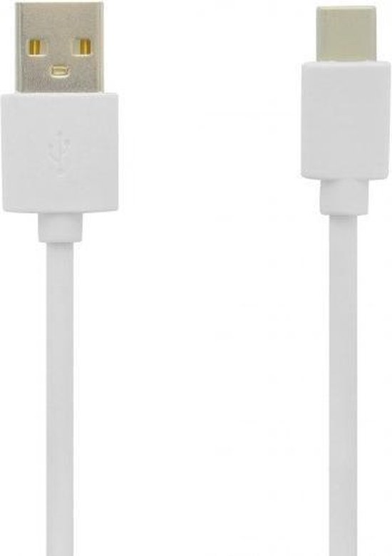 GNG Grab 'N Go Laad+datakabel Usb-c 2 Meter - Wit