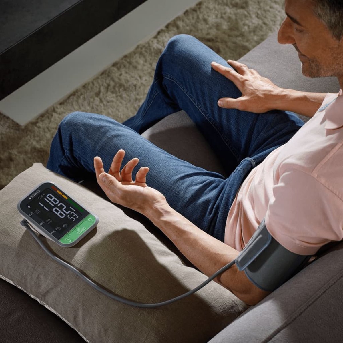 Soehnle Bovenarmbloeddrukmeter Systo Monitor Connect 400 - Grijs