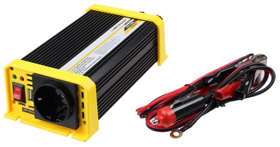 Stanley 24 Volt Omvormer - 24 -230 Volt - Met Stopcontact En Usb-poort