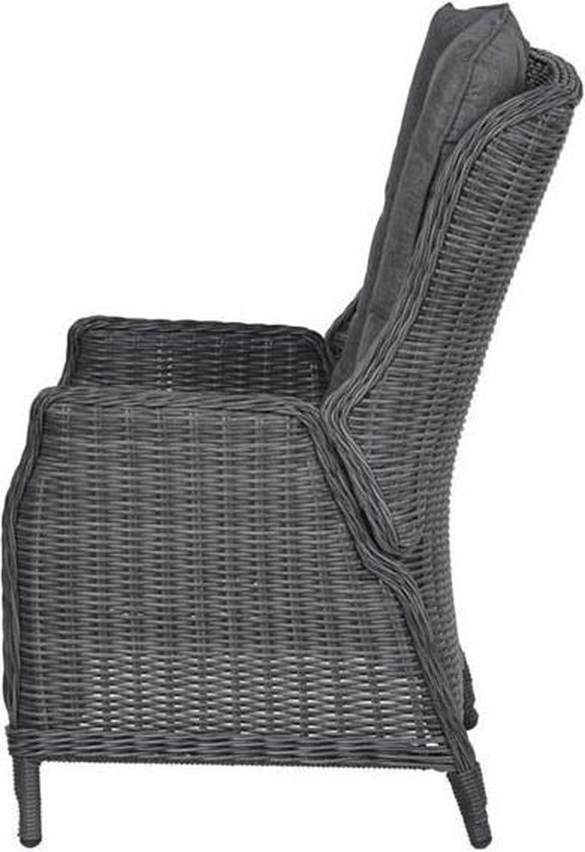 Garden Impressions Osborne Verstelbare Fauteuil Earl Grey Hdiameter6,5mm/ Reflex Grey - Grijs