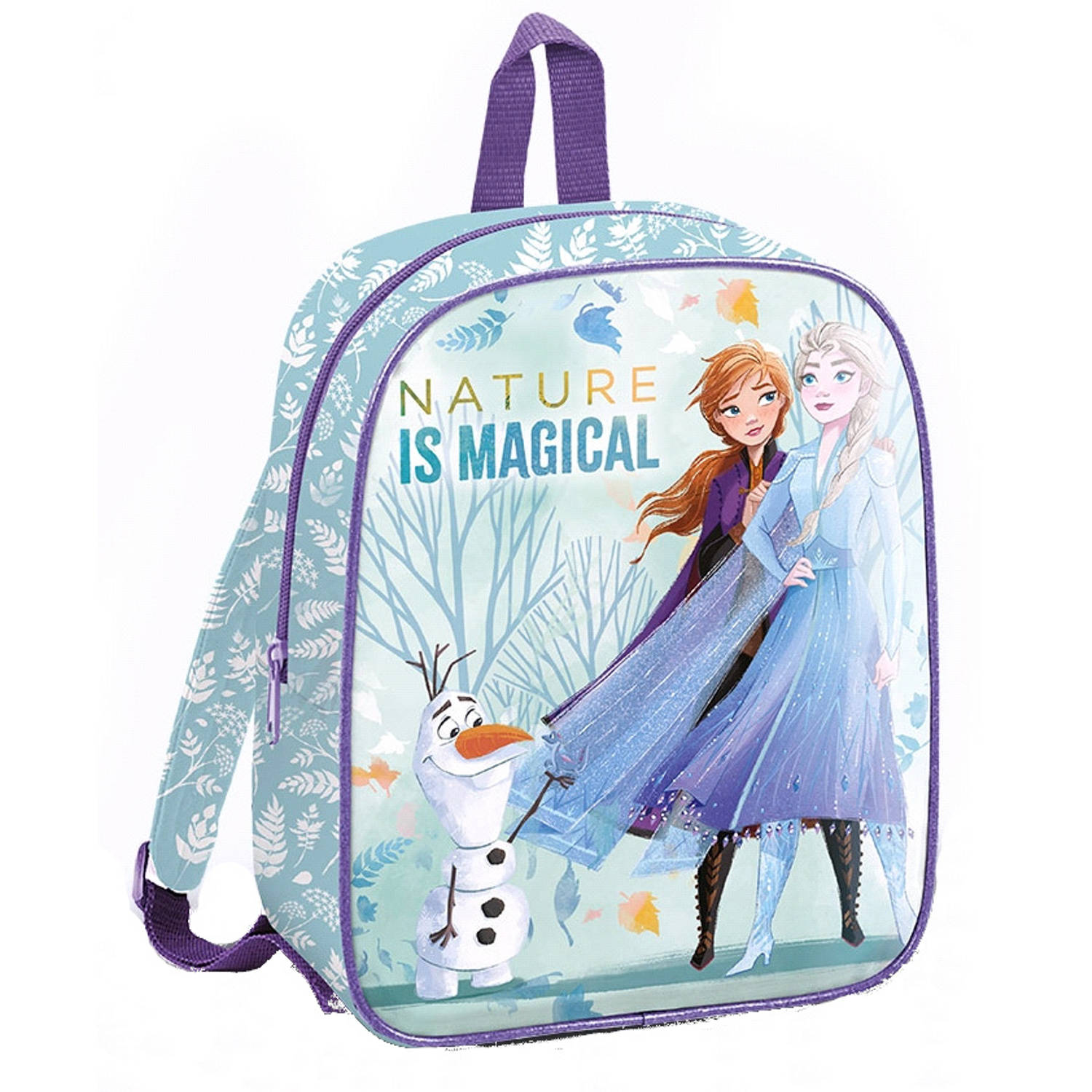 Kids Licensing Rugzak Frozen 29 Cm Polyester/pvc/paars - Blauw