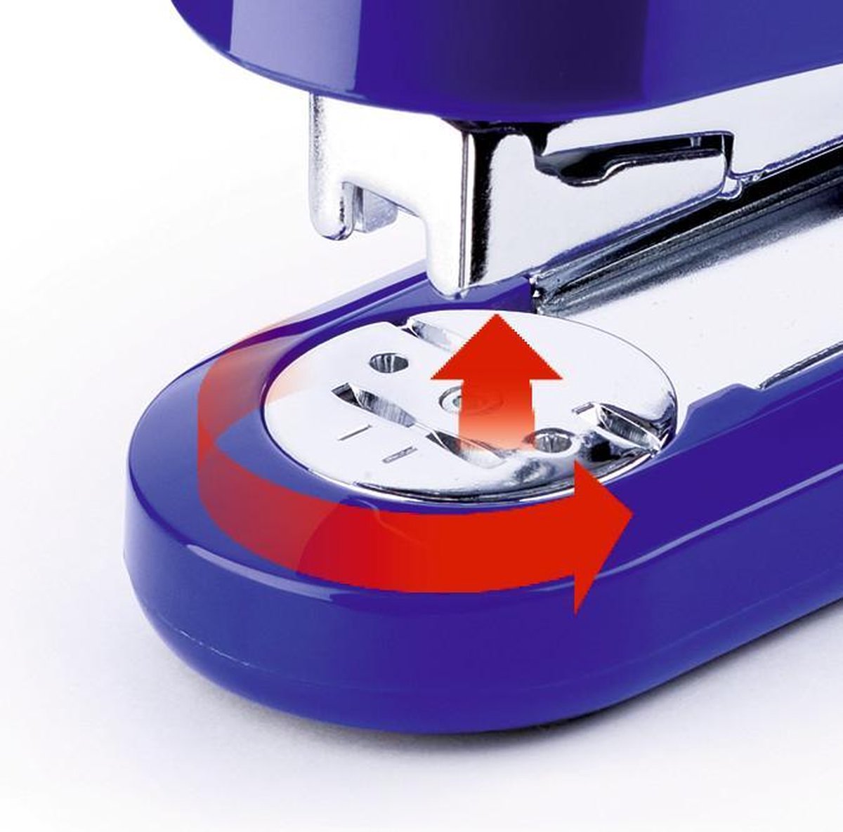 Huismerk Nietmachine (Bro) Novus B 4, 40 Vel, 65 Mm, - Zwart