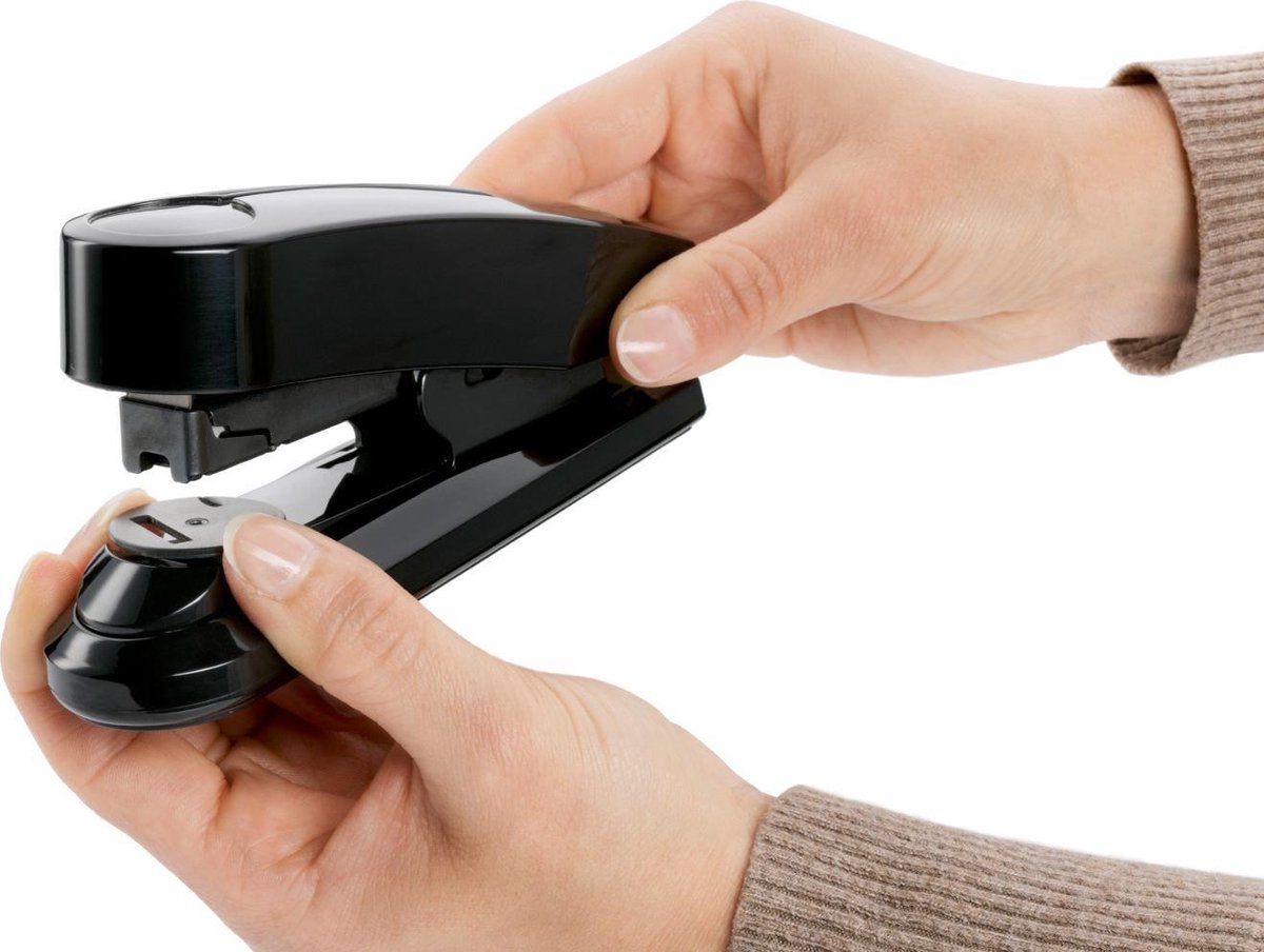 Huismerk Nietmachine B4fc Re+new, Inlegdiepte: 60 Mm - Zwart