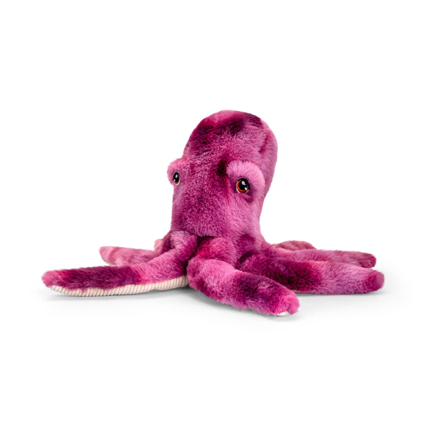 Keel Toys Pluche Knuffel Dier Inktvis/octopus 25 Cm - Knuffel Zeedieren