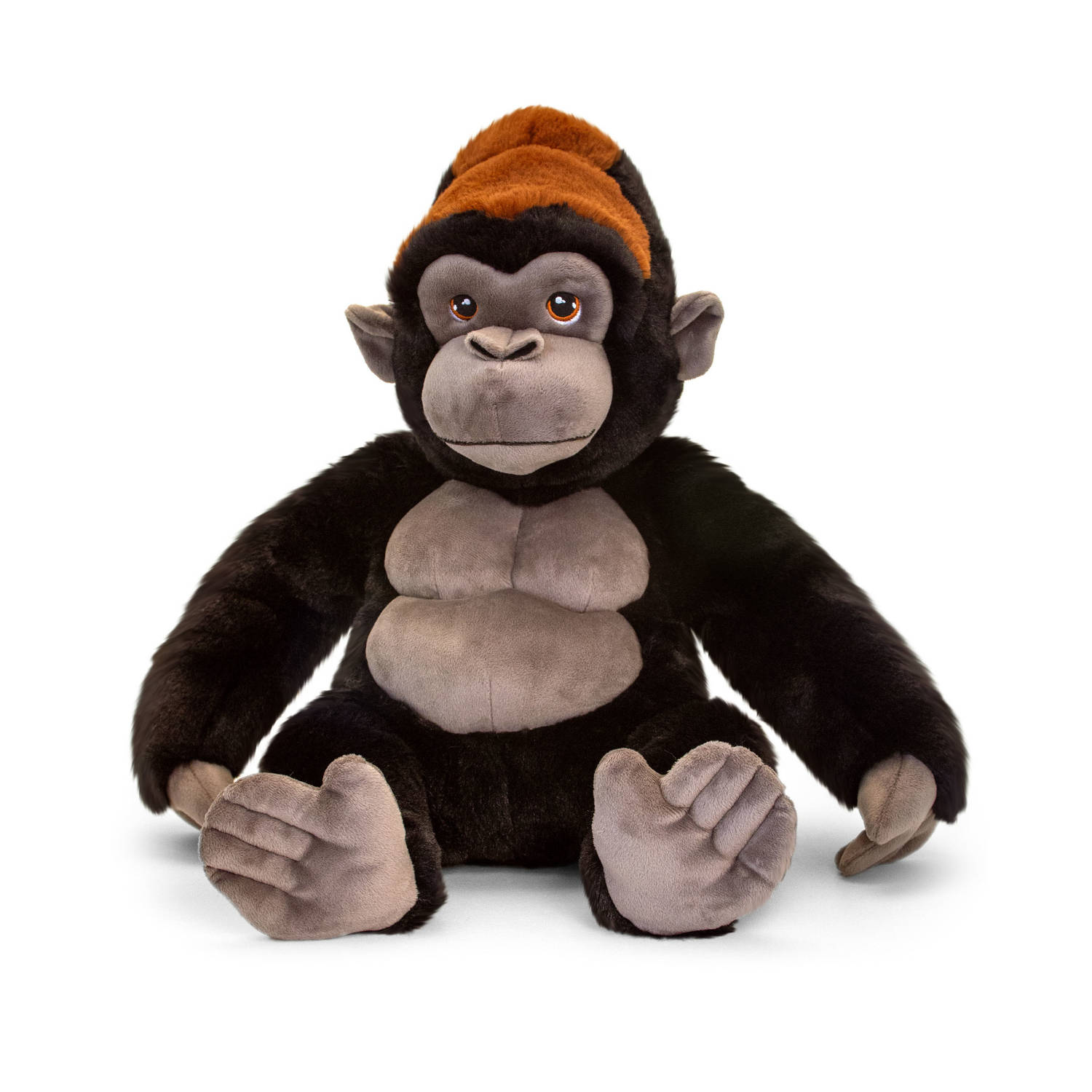 Keel Toys Pluche Knuffel Dier Berg Gorilla Aap 45 Cm - Knuffeldier