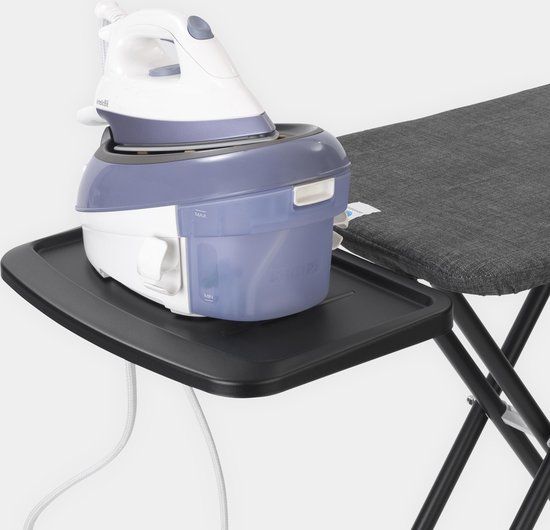 Brabantia Strijkplank C 124 x 45 cm Denim Black - Zwart