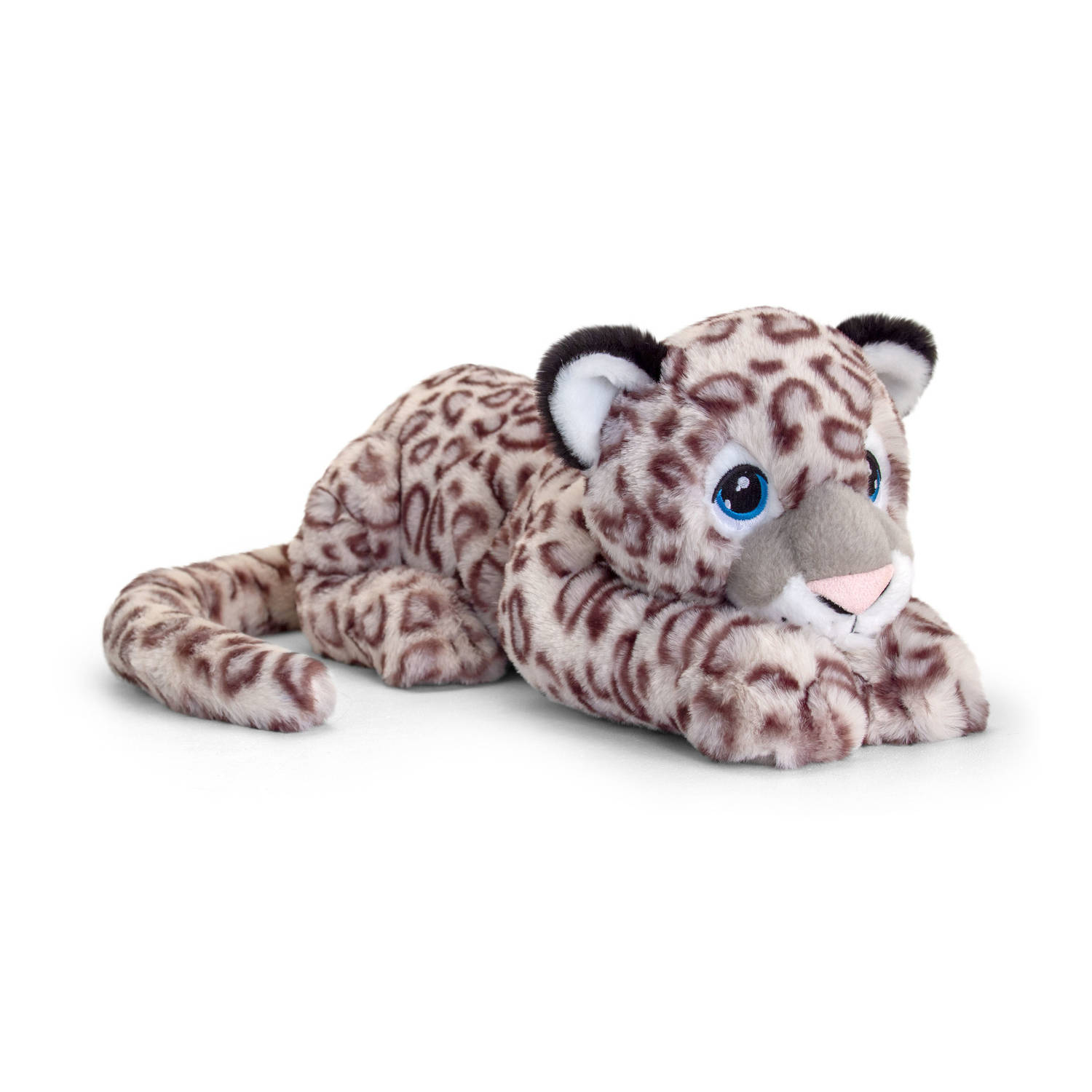 Keel Toys Pluche Knuffel Dier Sneeuw Luipaard 45 Cm - Knuffeldier