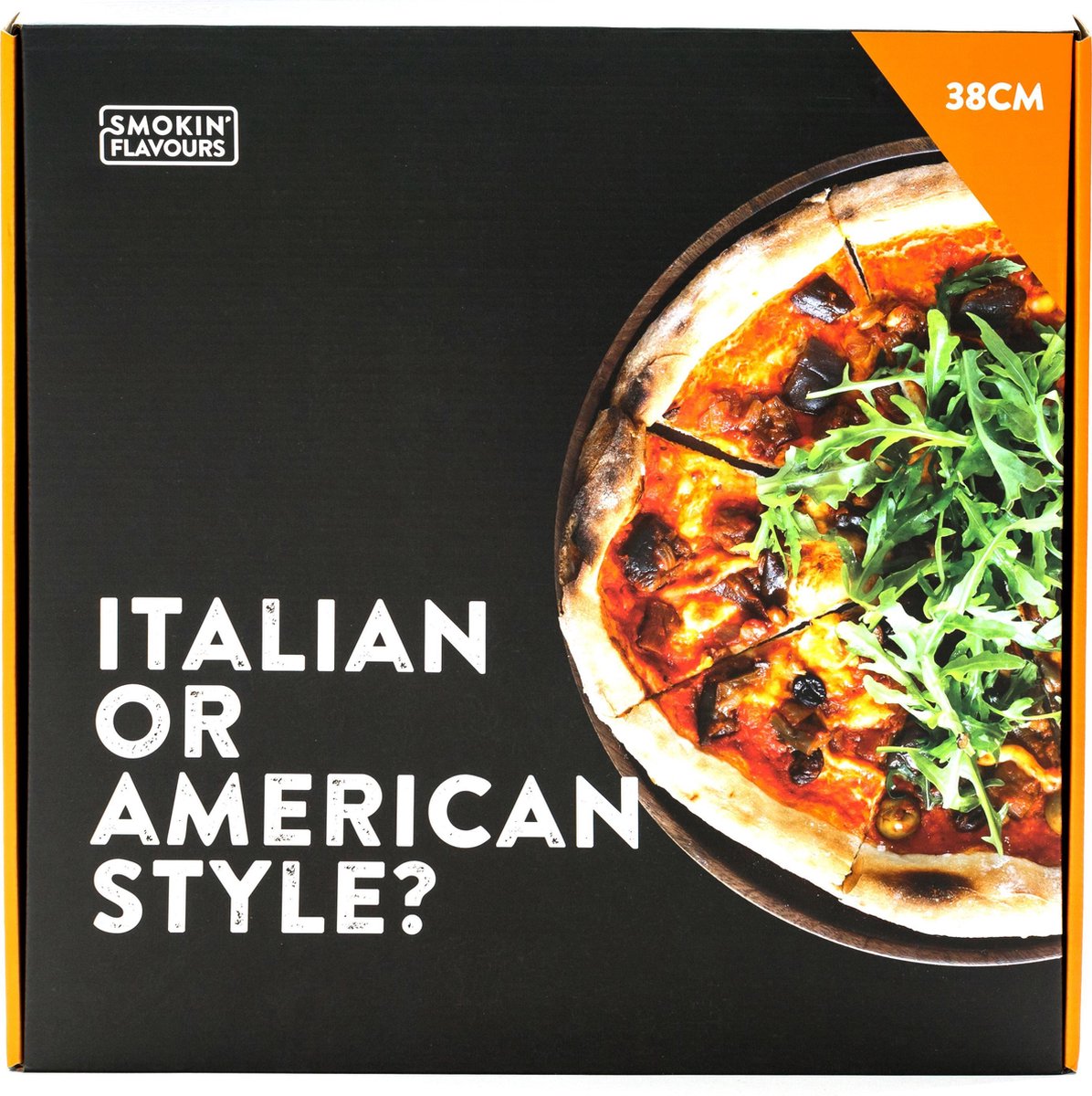 Pizzasteen Met Houder Smokin' Flavours