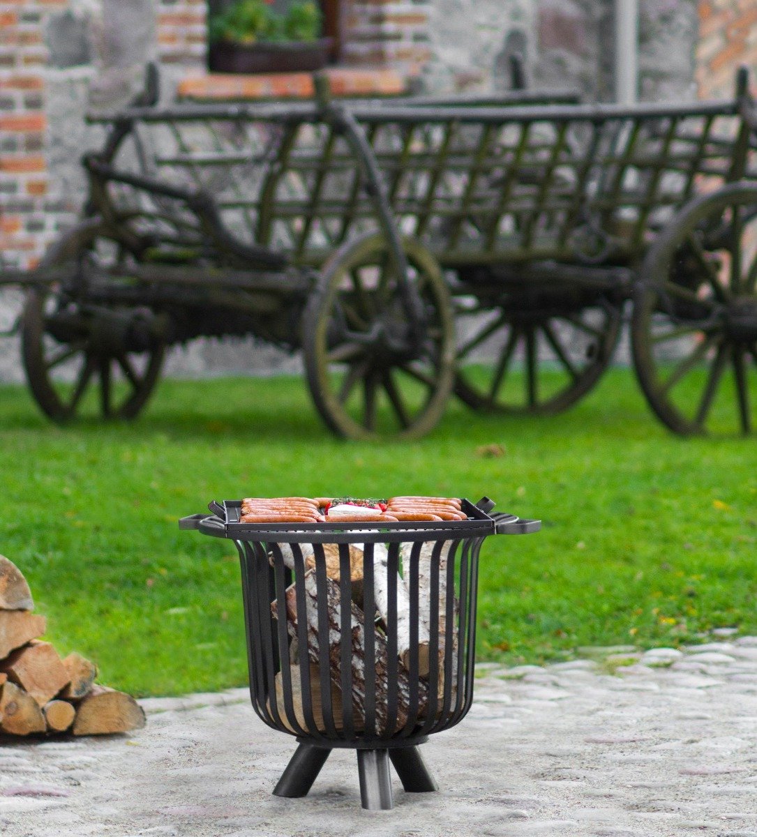 Vuurkorf Verona Cook King - Zwart