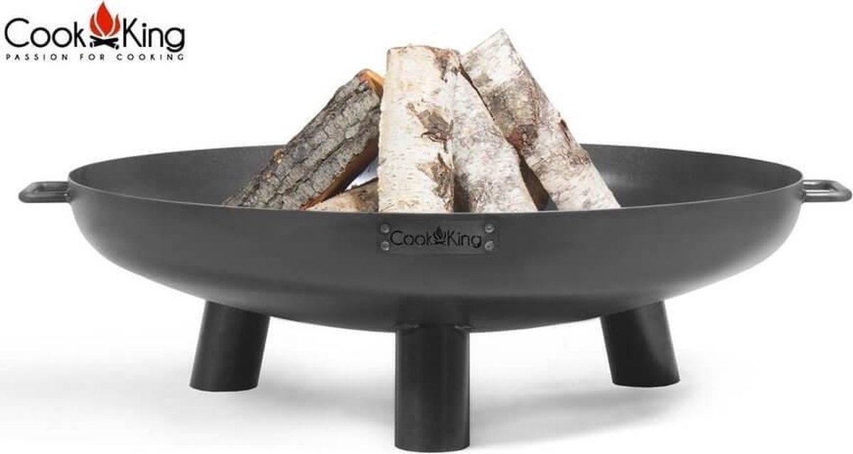Vuurschaal Bali Cook King - Zwart