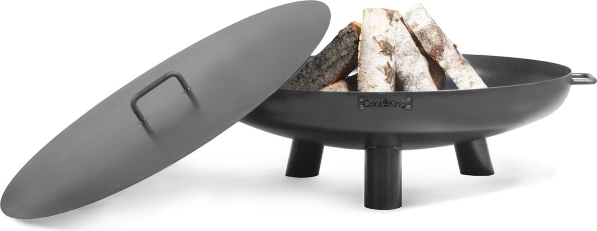 Vuurschaal Bali Cook King - Zwart