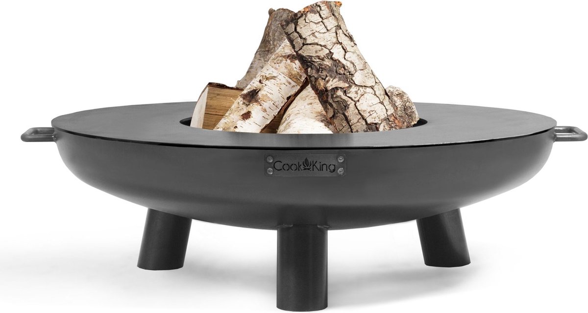 Vuurschaal Bali Cook King - Zwart