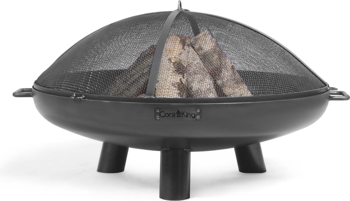 Vuurschaal Bali Cook King - Zwart