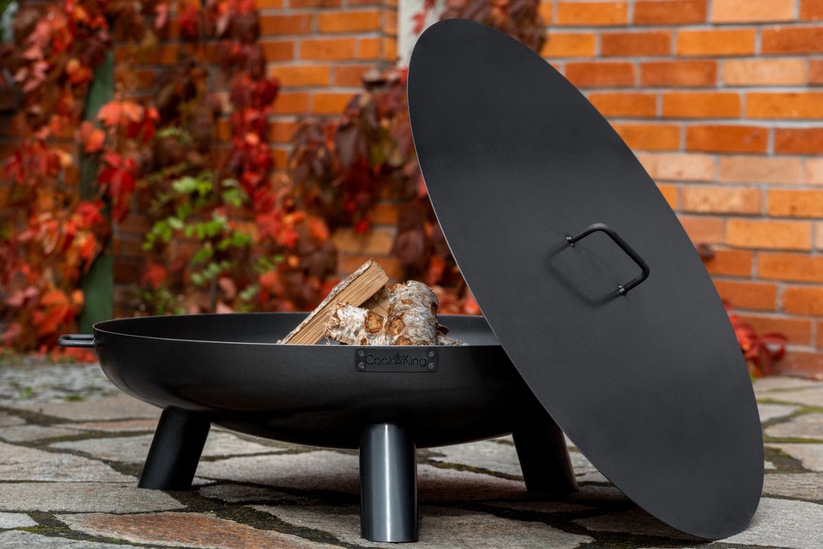 Vuurschaal Bali Cook King - Zwart