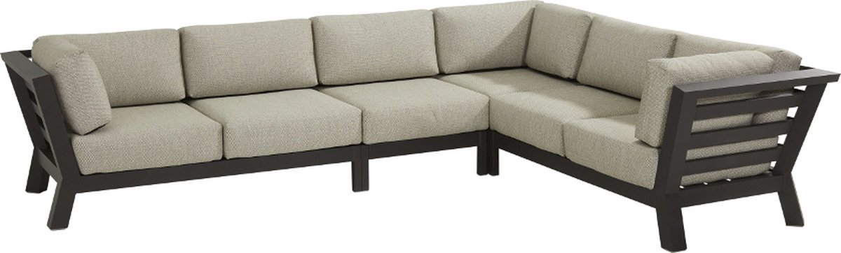 4 Seasons Outdoor 4 Seasons Meteoro Loungeset 4-delig - Grijs