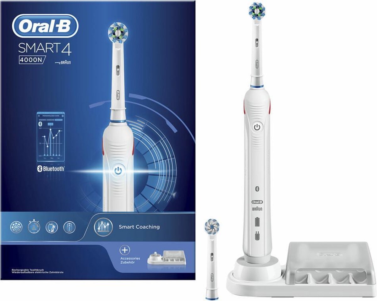 Oral B Oral-b Smart 4 4000n Elektrische Tandenborstel - Wit