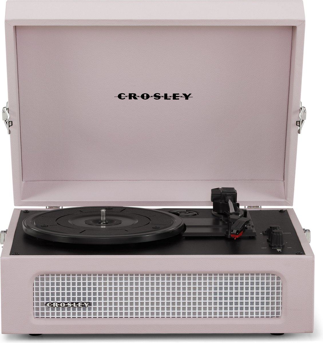 Crosley Voyager Cr8017b-am - Amethyst Licht - Bluetooth In/uit Platenspeler - Roze