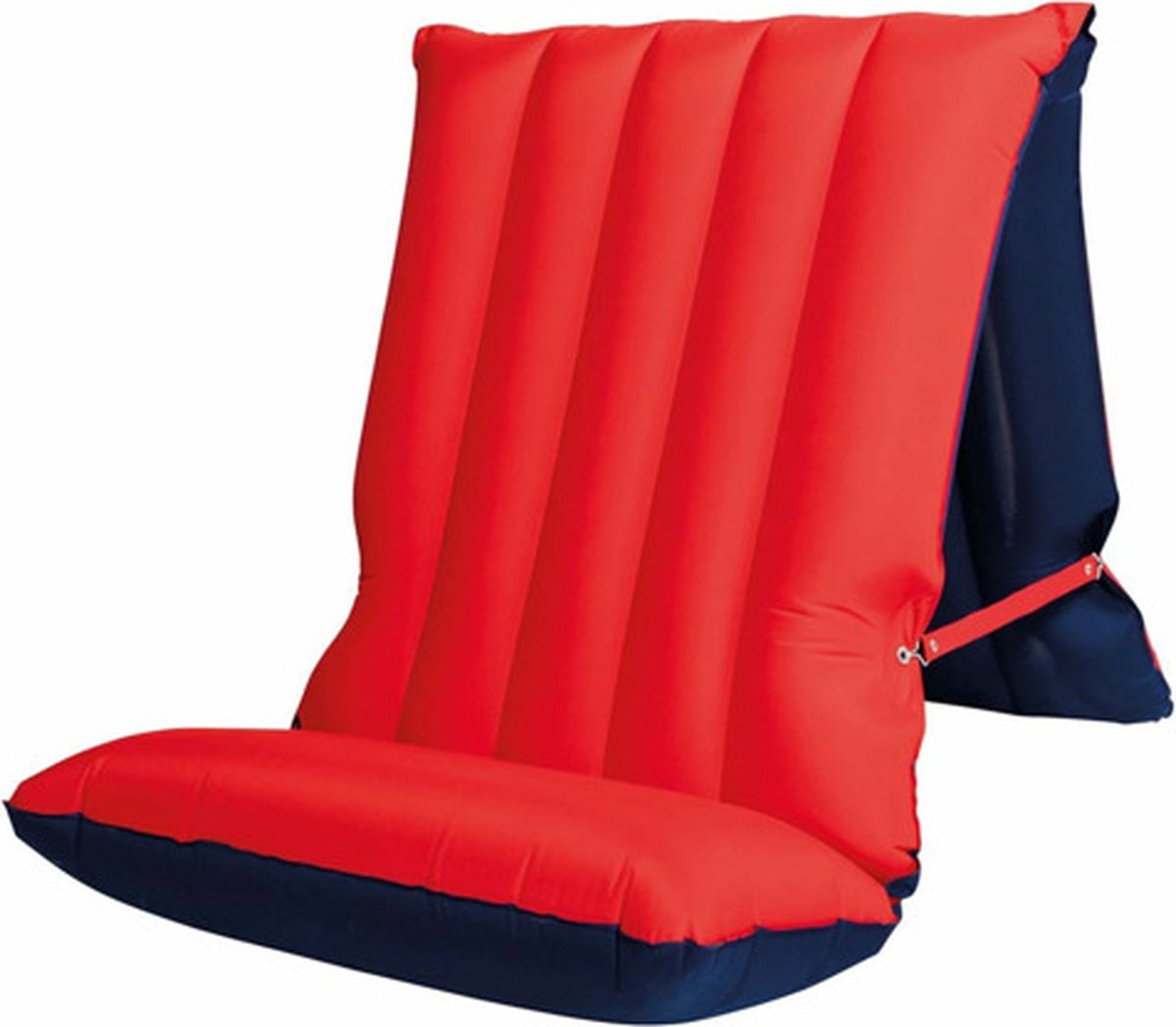 Wehncke Luchtbed/luchtstoel 175x54 Cm Rood En - Blauw