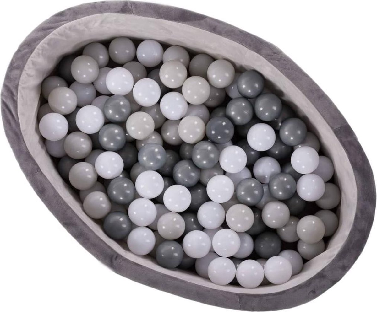 Bo Jungle 430983 B-ball Ballenbak Met 120 Ballen - Grijs