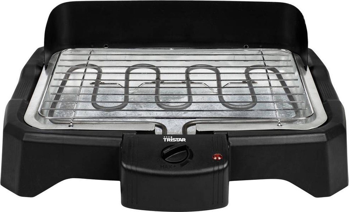 Tristar Bq-2824 Elektrische Tafel Bbq 2000 W Rookvrij - Zwart