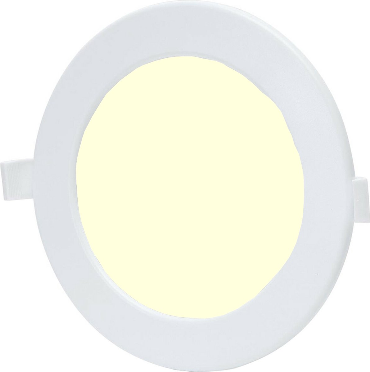 BES LED Led Downlight - Smart Led - Wifi Led - Slimme Led - Aigi Zumba - 12w - Warm 3000k - Inbouw Rond - Mat - - Wit