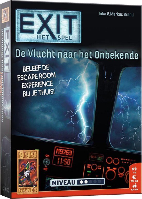 999Games Exit - De Vlucht Naar Het Onbekende - Breinbreker - 10+