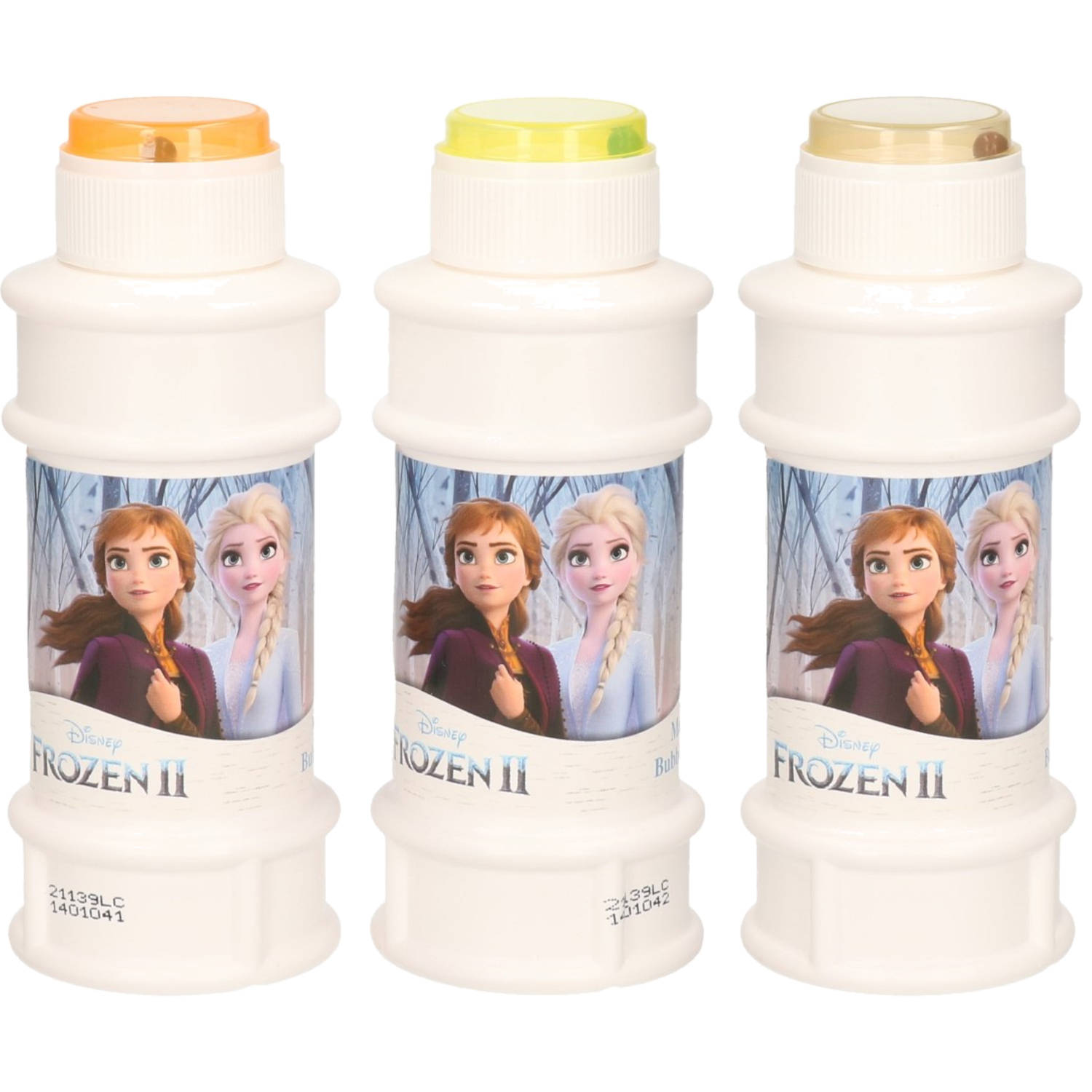 Disney 3x Fn 2 Bellenblaas Flesjes Met Bal Spelletje In Dop 175 Ml Voor Kinderen - Bellenblaas - Roze