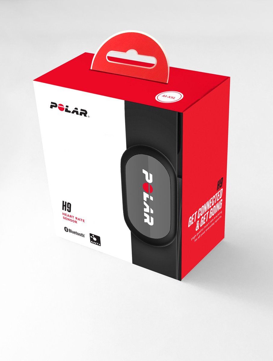 Polar H9 Hartslagmeter Borstband Xs-s - Zwart
