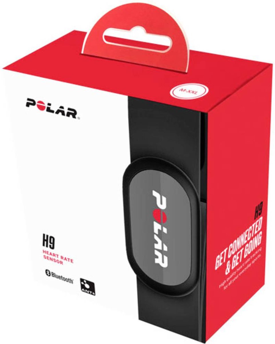 Polar H9 Hartslagmeter Borstband Xs-s - Zwart