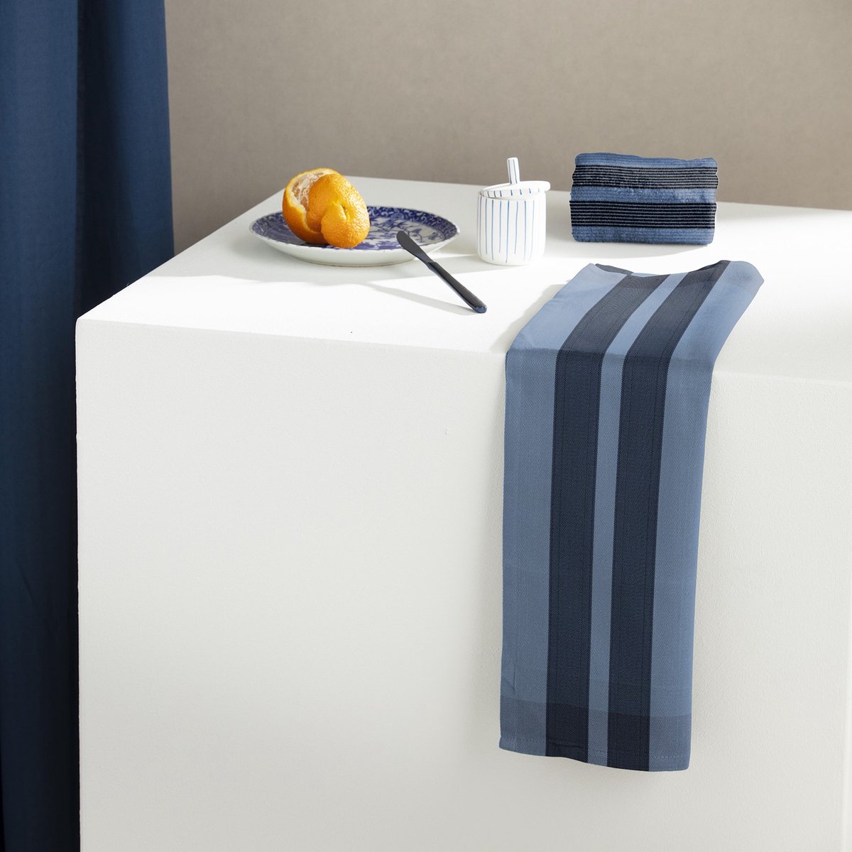 DDDDD - Baxter Keukendoek (Set Van 6) - Blauw