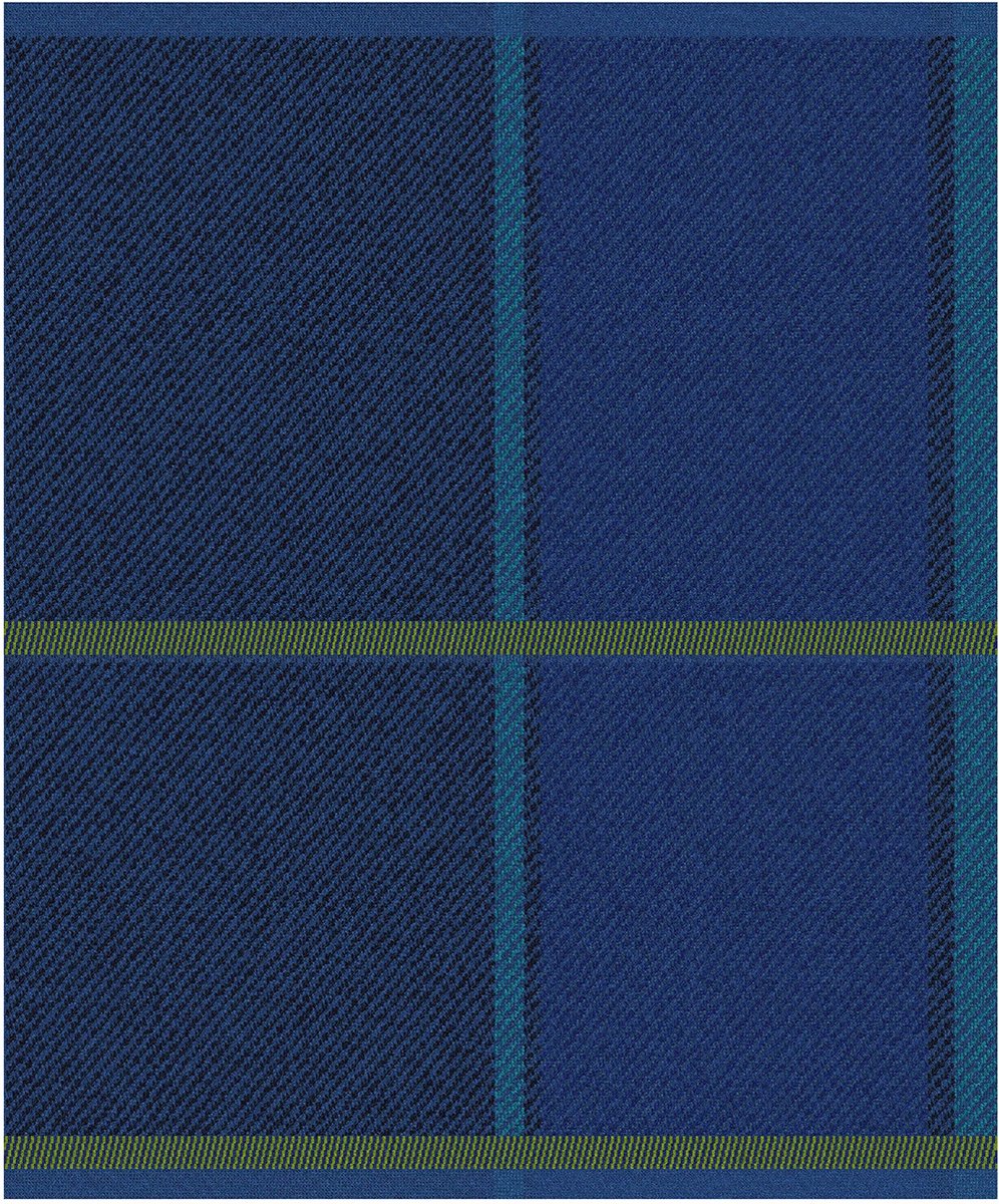 DDDDD - Madras Keukendoek (Set Van 6) - Blauw