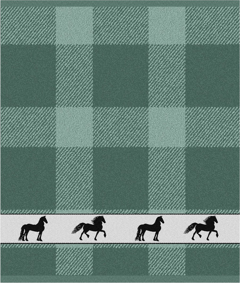 DDDDD - Shanti Keukendoek (Set Van 6) - Groen