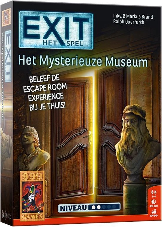 999Games Exit - Het Mysterieuze Museum - Breinbreker - 10+