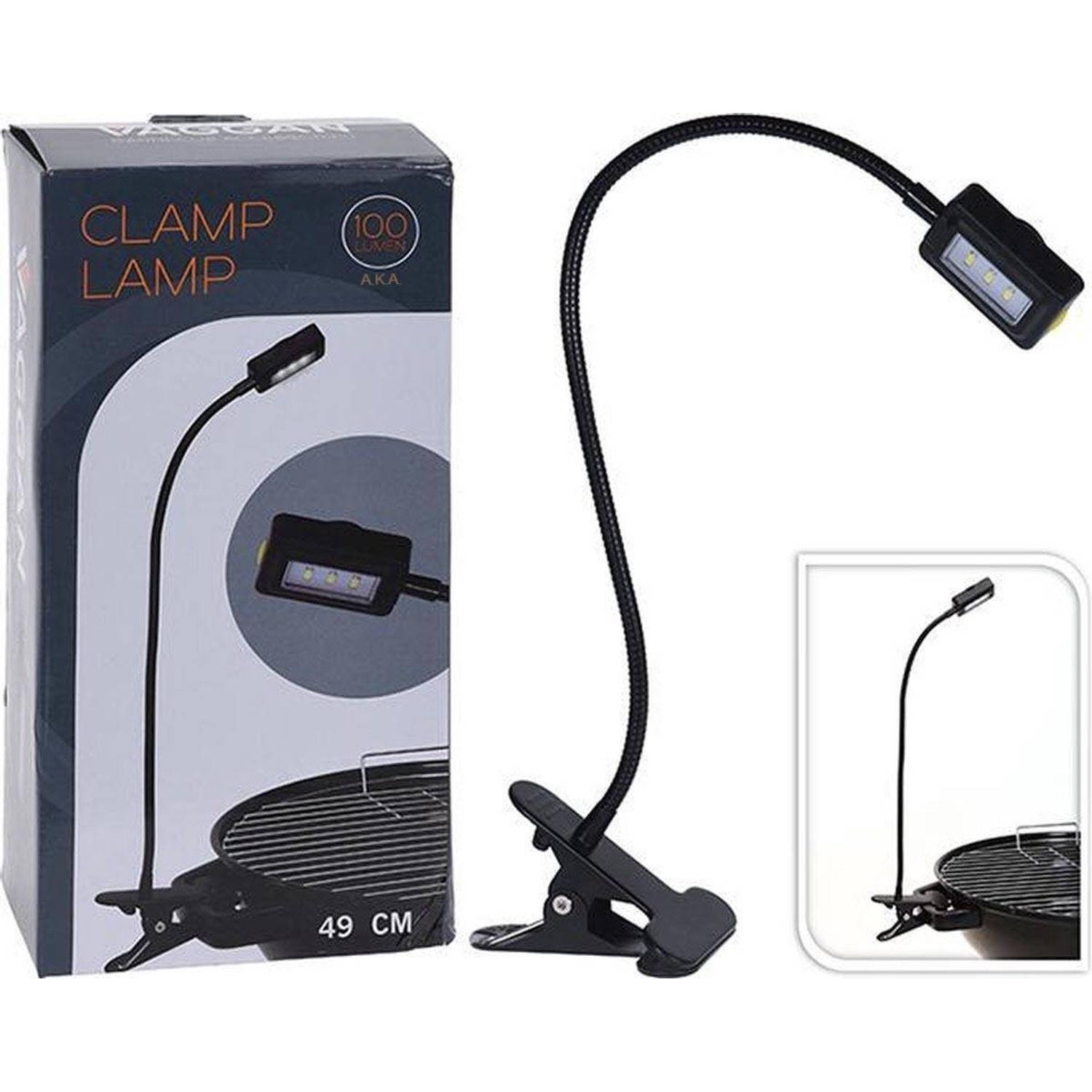 Bbq Klemlamp Led - 100 Lumen - 49cm