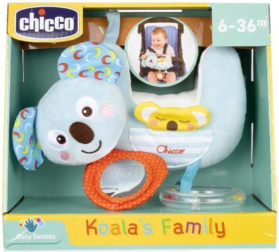 Chicco Rammelaar Koala Junior 20 X 22 Cm Polyester Licht - Blauw