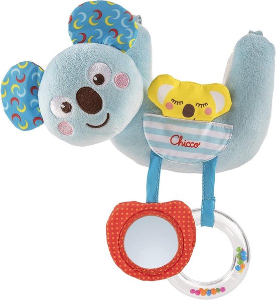 Chicco Rammelaar Koala Junior 20 X 22 Cm Polyester Licht - Blauw